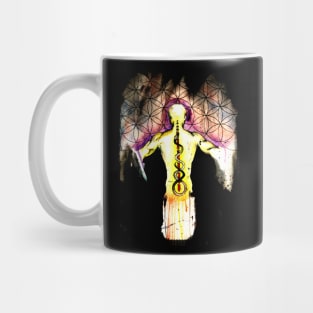 Rising beyond morality Mug